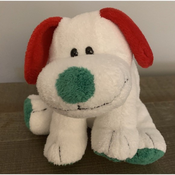 Ty Pluffies Frost the Holiday Puppy Plush Bean Christmas Lot of 2 NO TUSH TAGS - Picture 9 of 13